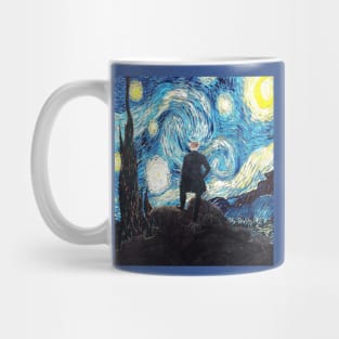 Wanderer of a Starry Night Mug